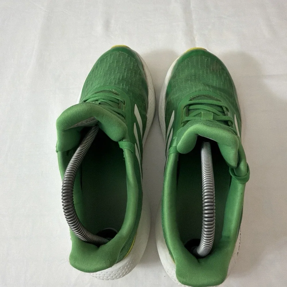 Adidas Bounce Men's Shoes Size 6.5 Vivid Green S29172 Athletic Running Gym Fit‎